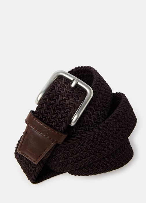 Ceinture tissée - Dark Brown