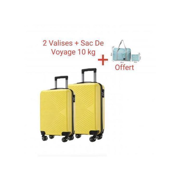 Ensemble 2 Valises solde + Sac cabine