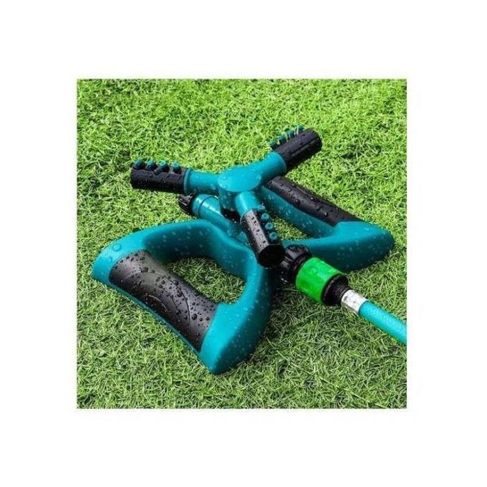 Arroseur de jardin rotatif à 360 °,3 bras, Grande surface pour plantes de jardin, arrosage des fleurs