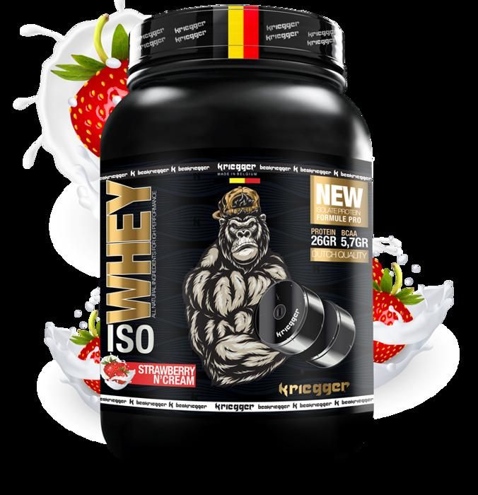 Iso Whey Kriegger Strawberry n'cream