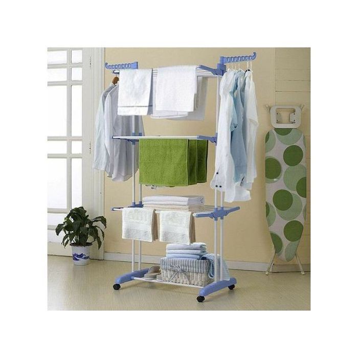 Etendoir à linge, trois niveaux, scierie
