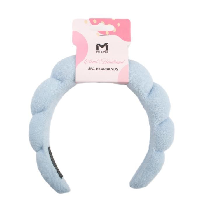 Bandeau en bulle doux BLEU