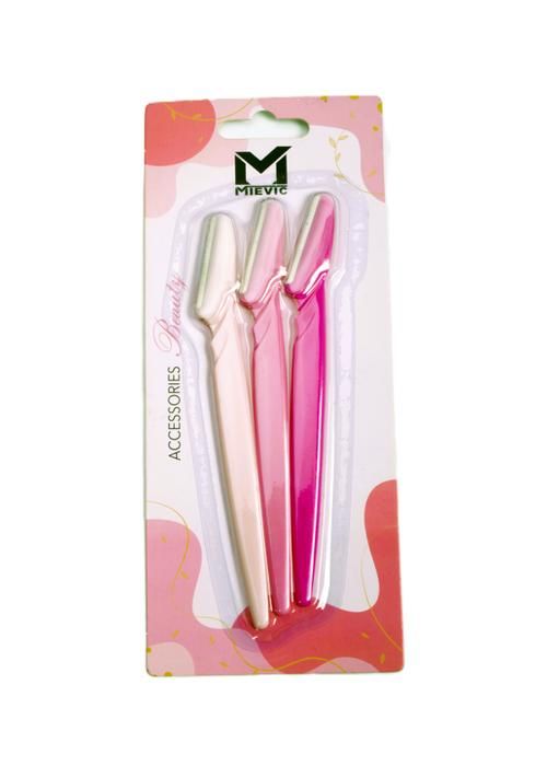 Ensemble de 3 rasoirs à sourcils