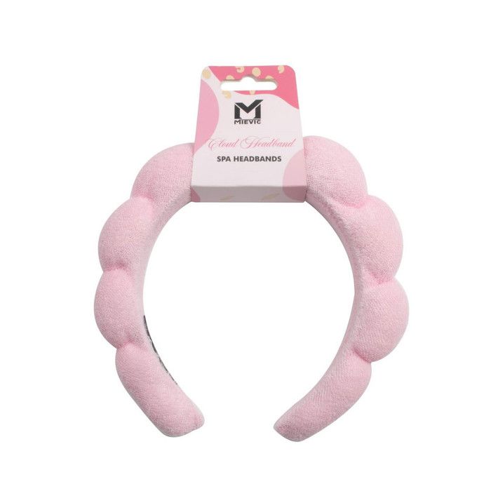 Bandeau doux à bulles ROSE