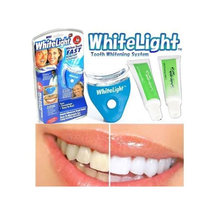 As Seen On Tv "White Light Smile" Kit de Blanchiment Dentaire - White Light Teeth