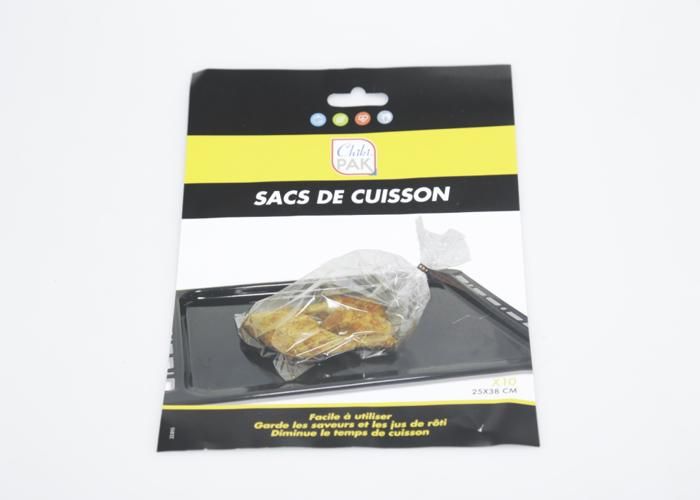 Sacs de cuisson - CHIKIPAK - 10x25-38cm - Résistant à la chaleur - Idéal four et barbecue - Cuisson homogène