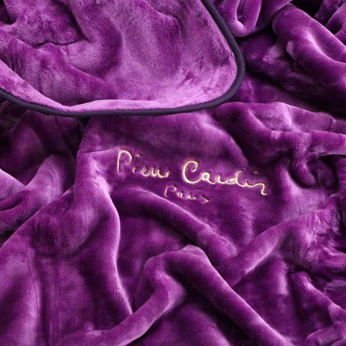 Couverture de Lit en Polaire Chaud – Pierre Cardin 220X240 cm