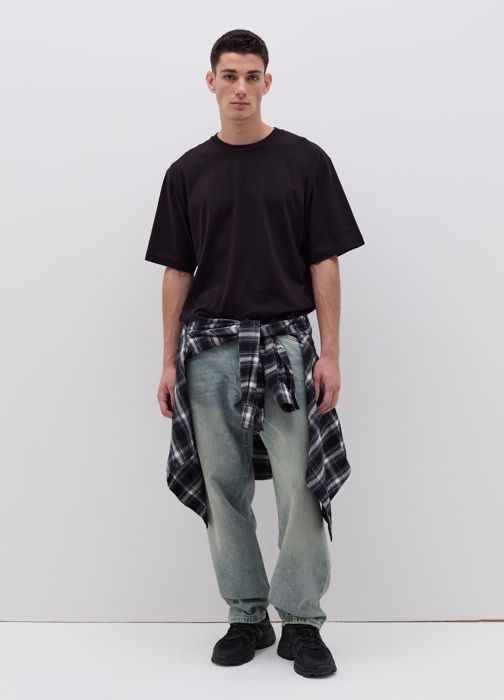 Jean baggy - B.ANGEL - Light Wash - 100% coton recyclé - 5 poches - Homme - Marjane Mall - Image 1