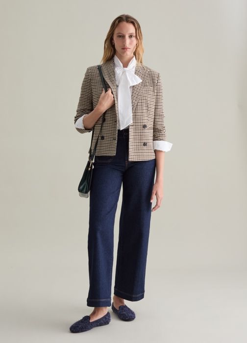 Jean large avec poches - Dark Wash