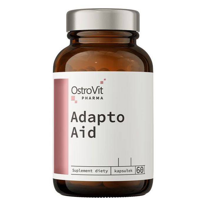 Adapto Aid 60 Cap - Ashwagandha, Centella, Asiatica, Bacopa & L-théanine