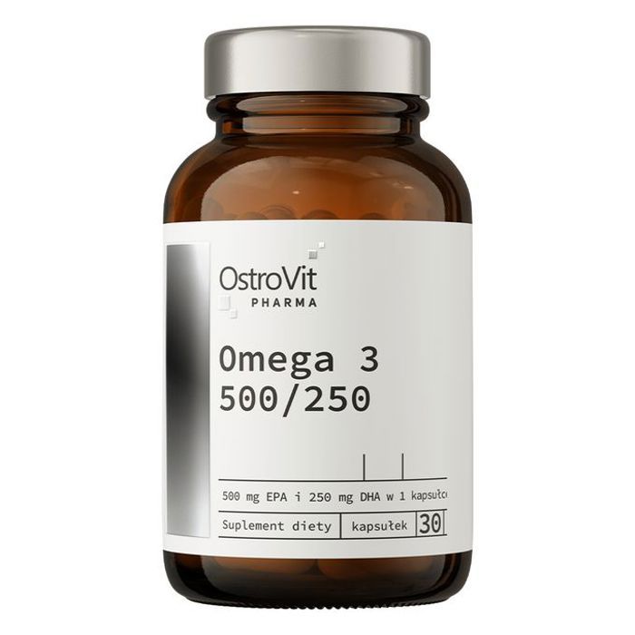 Omega 3 500/250 30 Caps - Source d'EPA 500 mg & 250 mg de DHA