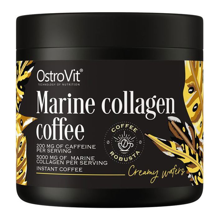 Coffee with Marine Collagen 150 g Creamy Wafers - Collagène Marin & Caféine