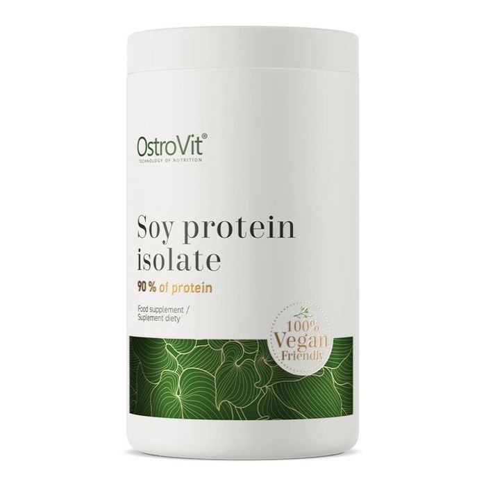 Soy Protein Isolate 390 g Natural - Isolat de Protéines de Soja & 90 % de Protéines