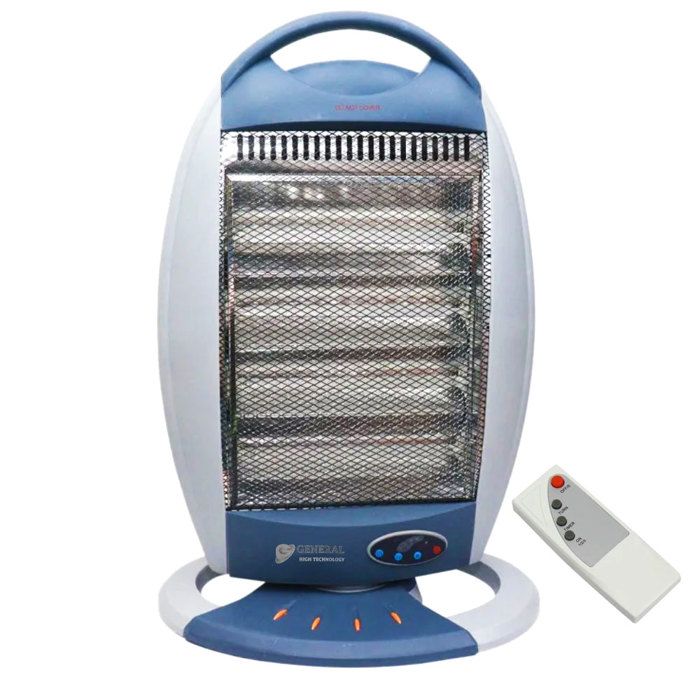 Chauffage Halogène avec télécommande 1200W General
