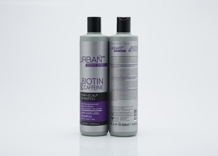 Shampooing expert à la biotine et à la caféine 350ml - URBAN CARE