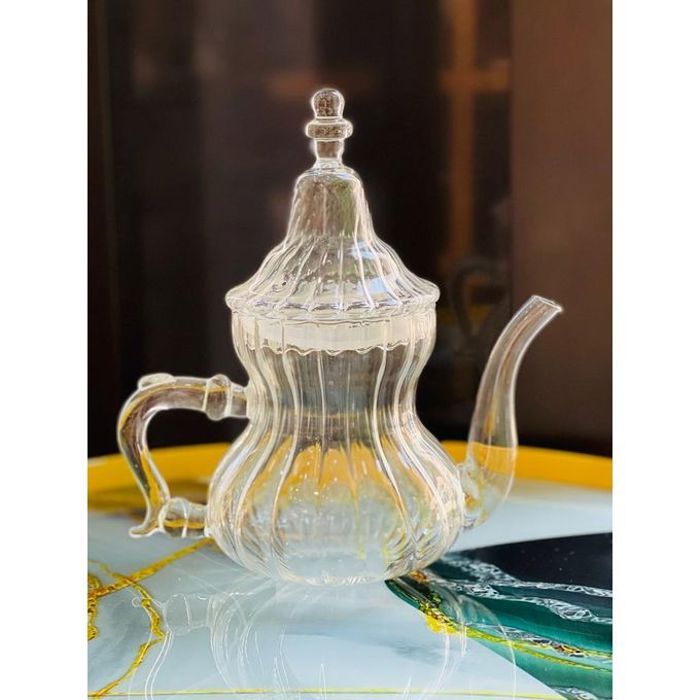 Théière - ART KITCHEN - 650 ml - Verre borosilicate - Résistante aux températures - Compatible lave-vaisselle
