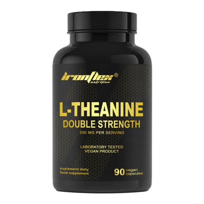 Iron L-Theanine Double Strength 90 Caps - Avec Inulin, Relaxation et Digestion Optimale