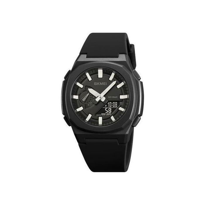 Montre homme 2091-Numérique Analogique -étanche -Heure universelle