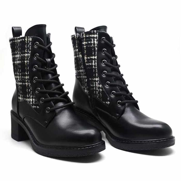 Bottines à talon - NOIR