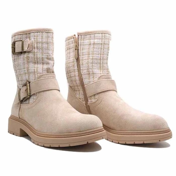 Bottines confortables - BEIGE