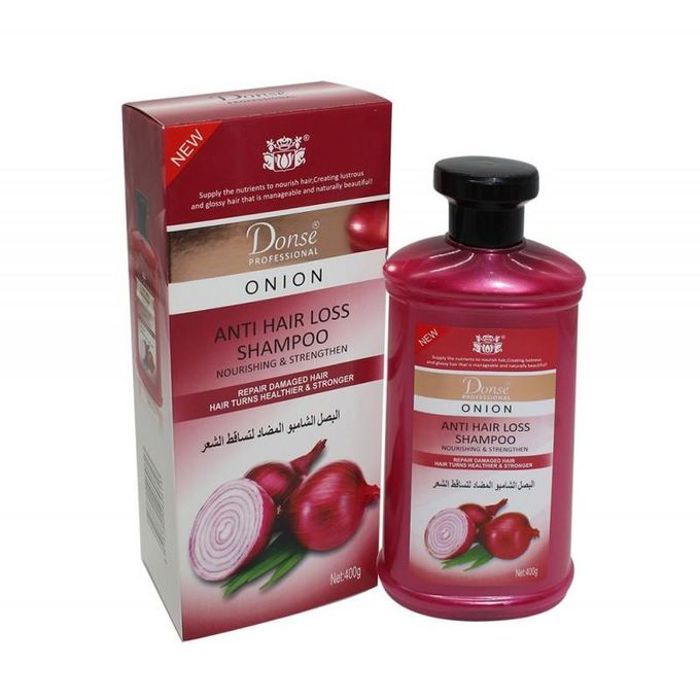 Shampoing anti-chute à l'oignon nouveau