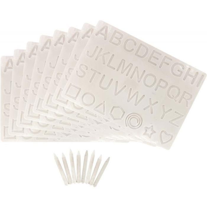 Eveil Montessori - Plateau lettres majuscules avec stylet