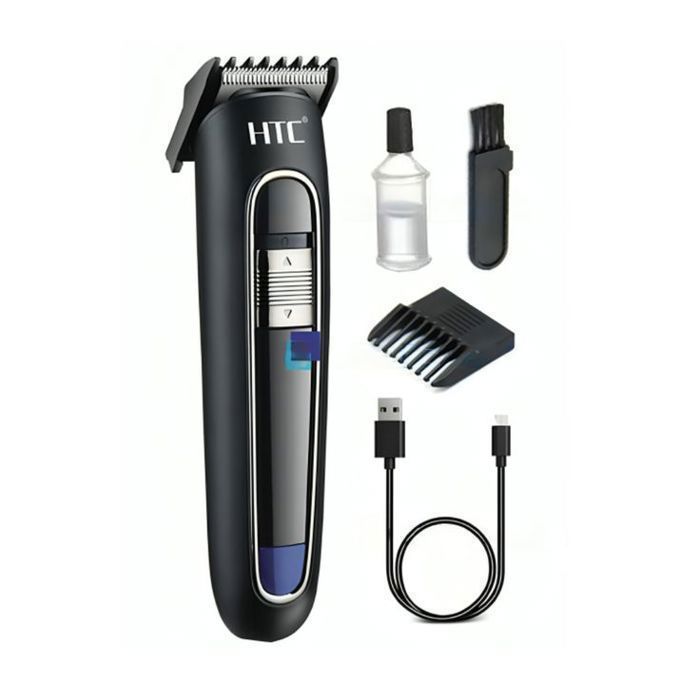 HTC Tondeuse Rechargeable AT-520 – Coupe Précise et Confortable !