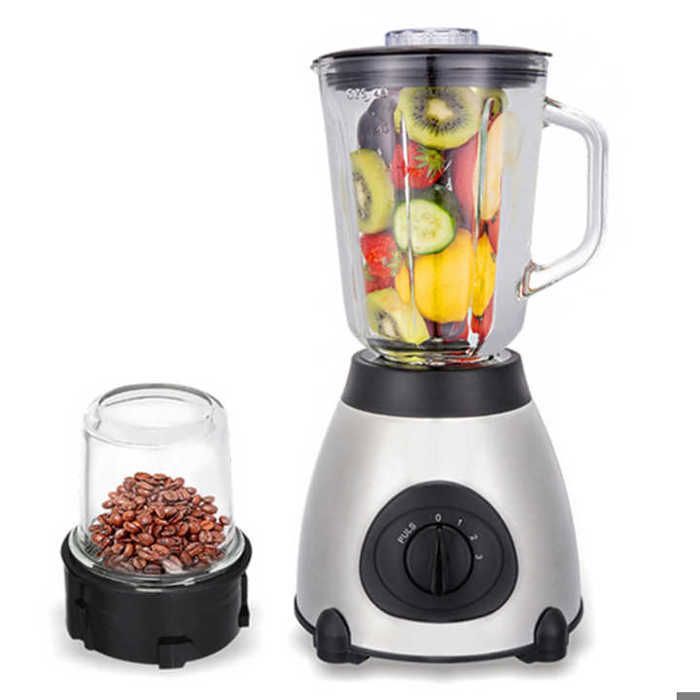 ENZO - Blender ITA-30008 - 1.5L - 300W - Acier Inoxydable