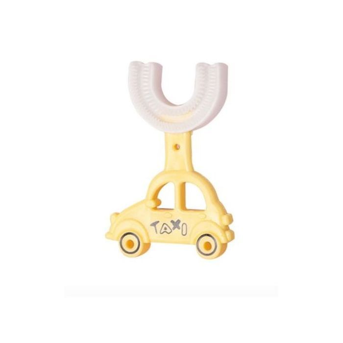 Brosse à dents pour enfants tête en silicone 1ans -6 ans