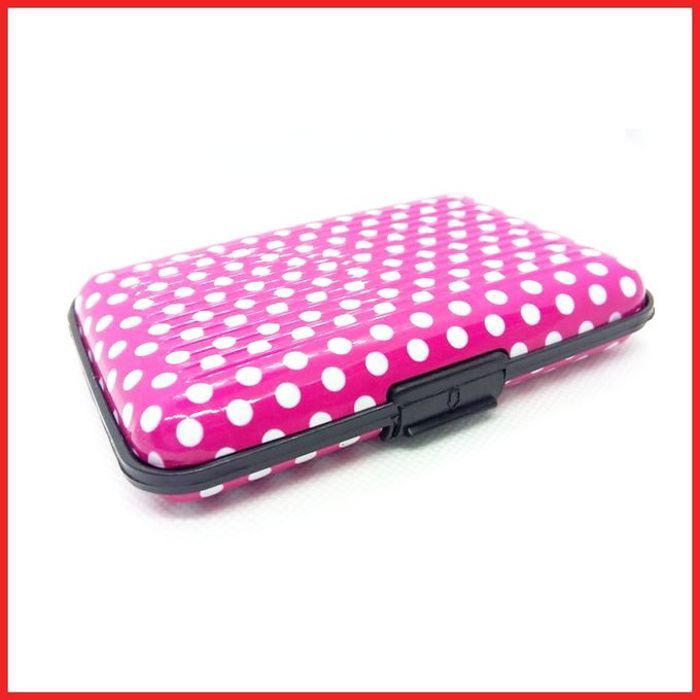 Porte-Carte et Porte-Billets avec Protection RFID – Compact et Sécurisé - Rose