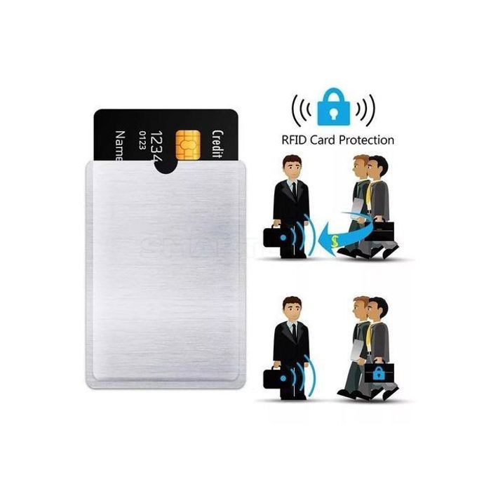 10 pièces Protection Carte Bancaire Electronique Anti Vol, Anti Piratage