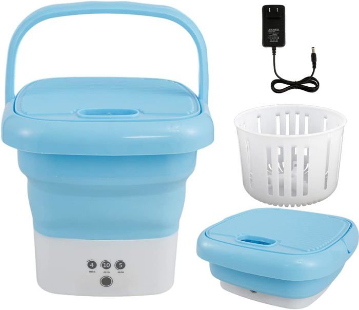 Mini machine à laver pliable portable de camping,Sous-Vêtements, Voyage