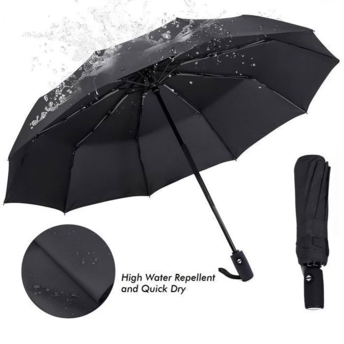 Parapluie Pliant automatique / impermeable et tres leger Umbrella moderne 2025 pour homme et femme