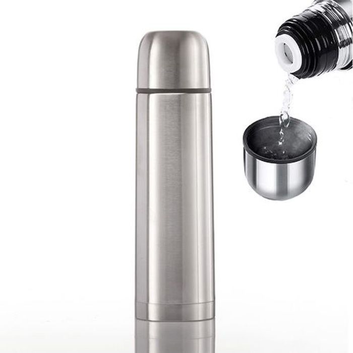 Bouteille isotherme - KENZ/ LUXUS - 750ml - Acier inoxydable - Chaud/Froid - Mixte