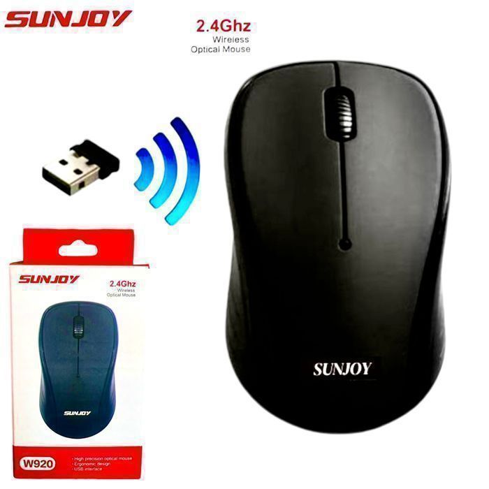 Sunjoy - Souris Optique Sans fil 2.4Mhz - 1000 dpi haute résolution - Bluetooth