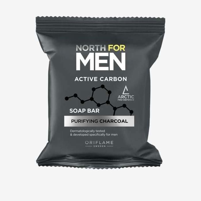 Savon North For Men Active Carbon