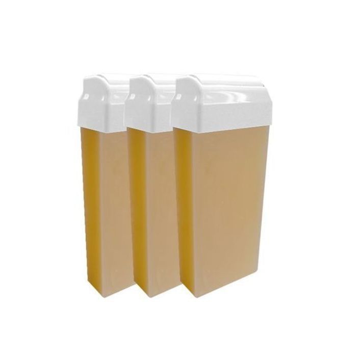 Lot de 3 Recharges cartouches cire épilation Miel