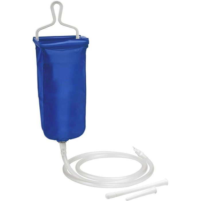 Kit de Lavement Souple 2 L – Sac Gradué avec Canules Anale et Vaginale