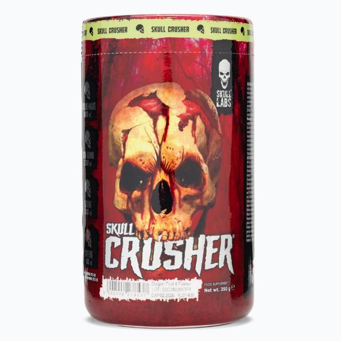 Crusher 350 g Dragon Fruit - Pre-Workout, Acides Aminés, Creatine, Caféine, Vitamines & Minéraux