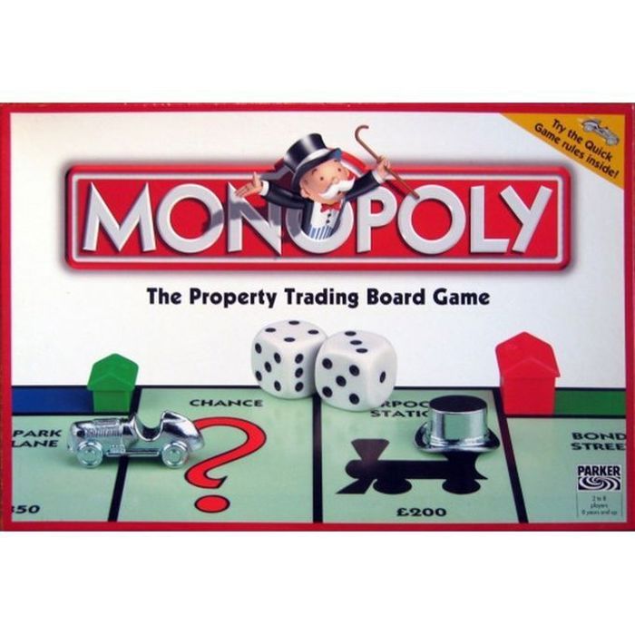 jeu de société pour enfants - Monopoly