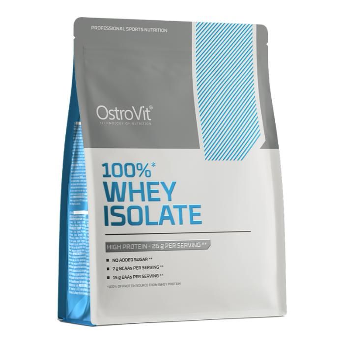 100% Whey Isolate 300 g Strawberry - Isolat de Protéines de Lactosérum, Sans sucre