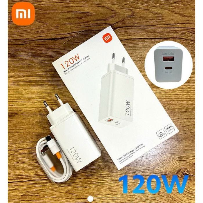 Chargeur Xiaomi 120watt 2ports USB