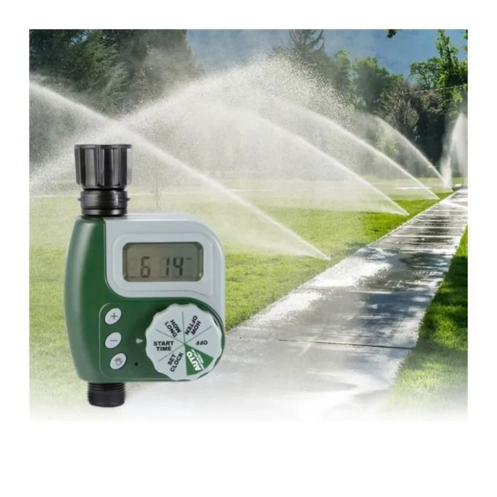 Minuteur d'irrigation - Non spécifié - Programmable - Écran LCD - Économie d'eau - Portable