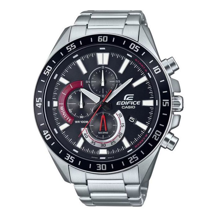 Montre - CASIO - Edifice - Chronographe - Acier inoxydable - 100m étanche