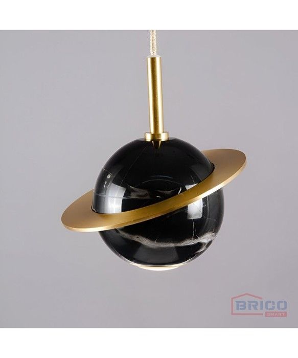 Suspension luminaire  Tromso - 18Cm-noire