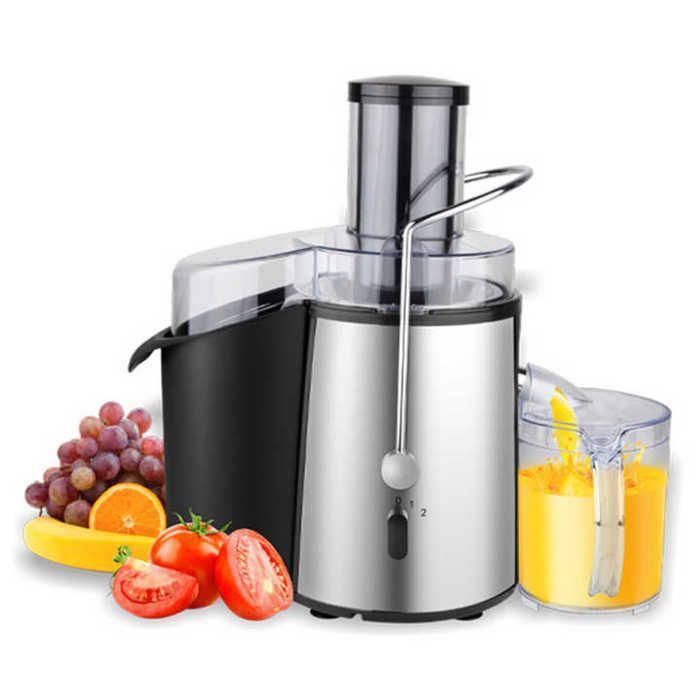 Enzo - Centrifugeuse extracteur de jus 7 Litres - 1000W - ITA-30002 - Acier Inoxydable