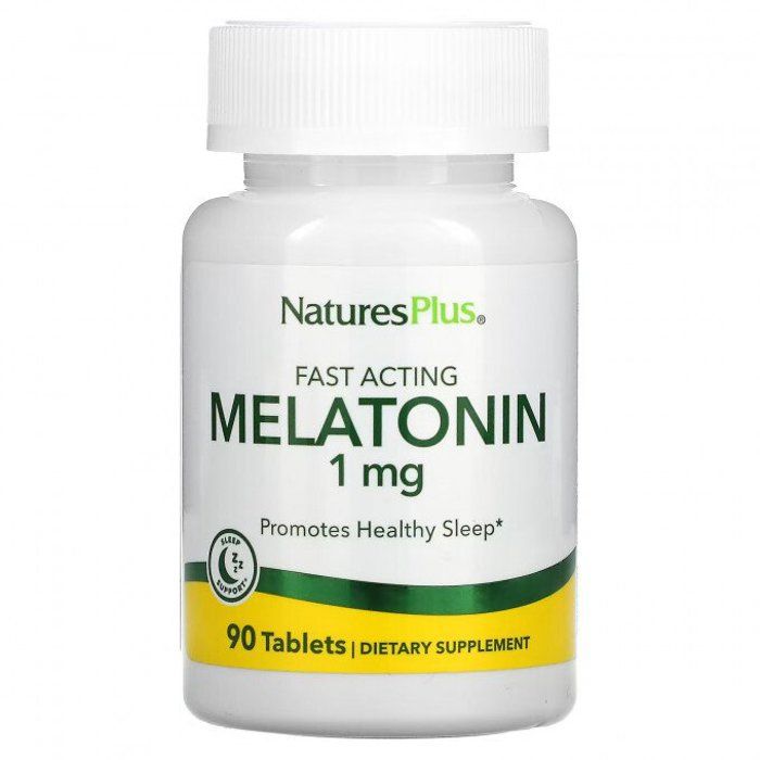 Natures plus fast acting melatonine 1 mg 90 tablets