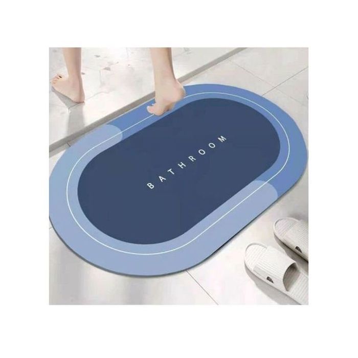Tapis de bain antidérapant,tapis de bain super absorbant séchage rapide 58x38cm
