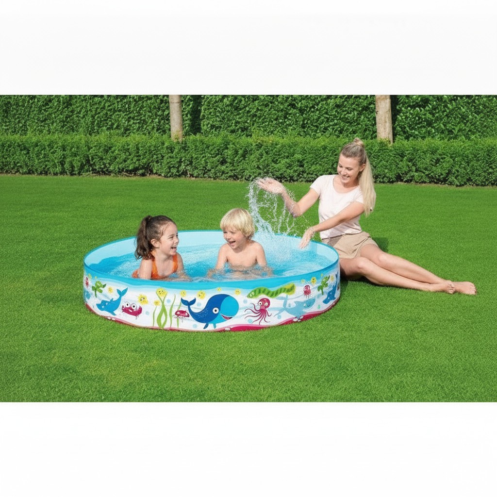 Piscine ronde bestway 152 x 25 cm - Marjane Mall - Image 4