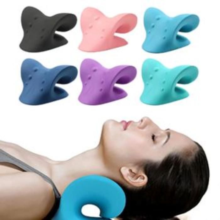 Oreiller de massage et traction cervicale